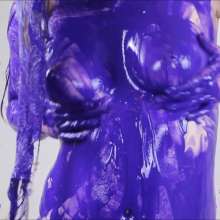RevSlymsford: Satine's Paint Fun Pt 2:  Lingerie and Nude Paint Fun