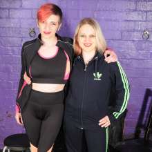 DungeonMasterOne: Lily and Felicity in Sportswear Filling Fun!