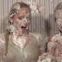 Anglefan: Liz gets slimed, Amy gets pied