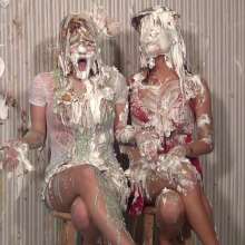 Anglefan: Liz gets slimed, Amy gets pied