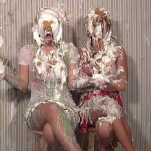 Anglefan: Liz gets slimed, Amy gets pied