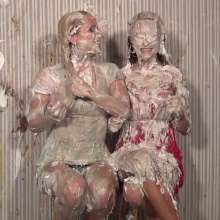 Anglefan: Liz gets slimed, Amy gets pied