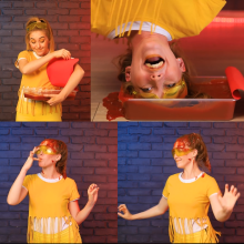 Gater: ketchup head dip