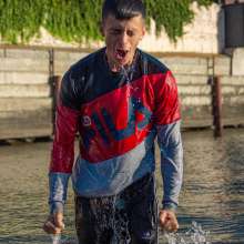 Wet Live Team: Wet Ruslan in Sports Uniform Full