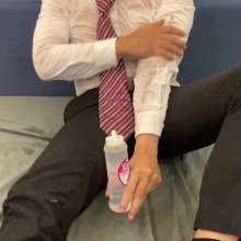 Daniel Wetlook: Yago Got Wet by Rain Then Jerk off on Bed (cum)