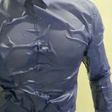 Daniel Wetlook: YaGo in Blue Shirt Black Trousers Got Wet by Xlube (cum)