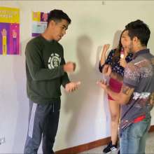 RevSlymsford: Boys' Strip Rock Paper Scissors Messy. QF1: Rafa V Cillian