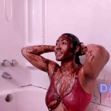 Darla DeVour: Darla Makes Out With Xia Before Syrupy Hair Shampoos and Pie
