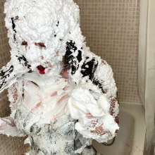 ErinMoore: Erin Moore Celebrates Birthday with a Big Cake!