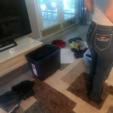 Tight and Wet Clothes: Felicia in Skintight 1980's Jeans
