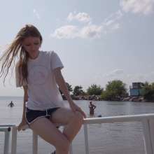 Wet Live Team: Hot Nastya without a Bra in a Translucent T-shirt