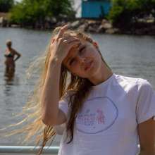 Wet Live Team: Hot Nastya without a Bra in a Translucent T-shirt