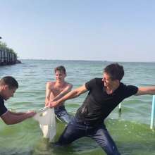 Wet Live Team: Hot Trio Ruslan, Danio, Andrii and Their Crazy Beach Fun