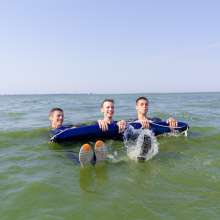 Wet Live Team: Hot Trio Ruslan, Danio, Andrii and Their Crazy Beach Fun