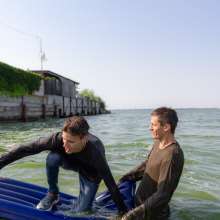 Wet Live Team: Hot Trio Ruslan, Danio, Andrii and Their Crazy Beach Fun