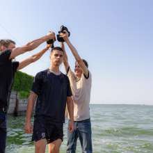 Wet Live Team: Hot Trio Ruslan, Danio, Andrii and Their Crazy Beach Fun