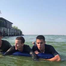 Wet Live Team: Hot Trio Ruslan, Danio, Andrii and Their Crazy Beach Fun