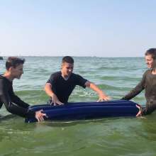 Wet Live Team: Hot Trio Ruslan, Danio, Andrii and Their Crazy Beach Fun