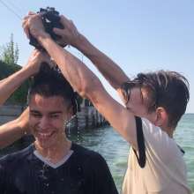 Wet Live Team: Hot Trio Ruslan, Danio, Andrii and Their Crazy Beach Fun