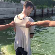 Wet Live Team: Hot Trio Ruslan, Danio, Andrii and Their Crazy Beach Fun