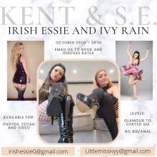 Ivy Rain: Duo customs available this week--Ivy Rain and Irish Essie!