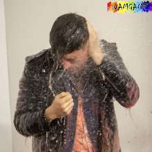 WamtasticUK: James Leather Jacket Dunking for Ducks in Gunge