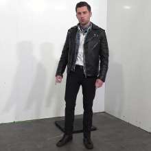 WamtasticUK: James Leather Jacket Dunking for Ducks in Gunge