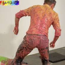 WamtasticUK: James Leather Jacket Dunking for Ducks in Gunge