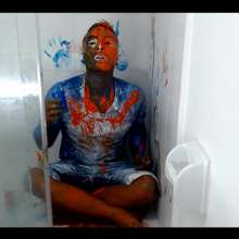MessyGuys: Jeff Takes a Paint Shower Wearing His Clothes