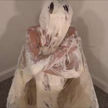 RevSlymsford: Kaydens In Sinking Into Sticky White Marshmallow Fluff Goo