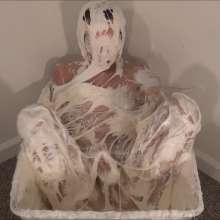 RevSlymsford: Kaydens In Sinking Into Sticky White Marshmallow Fluff Goo