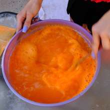 Larzstord: Getting My Head Stuck in Bowl of Sticky Waffle Mix