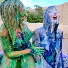 messyhot: Larzstord and Sober K Catch Ziva with Slime