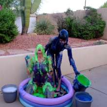 messyhot: Larzstord and Sober K Catch Ziva with Slime