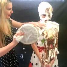 RevSlymsford: Messy Jessie and Cherry In An A To Z Of Pies Pt 2