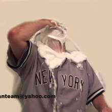 starmanteam: The Yankees lost the Wild Card--I get pied and slimed