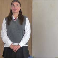 RevSlymsford: Nikki The Naughty Schoolgirl Gets Gunged Failing Her Sats