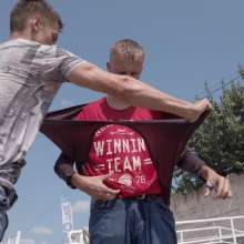 Wet Live Team: Playing Frisbee and Getting Completely Wet in Public!