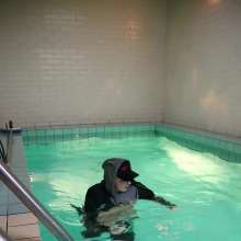 vstyle83: Pool Time in Alpha Industries Bomber Jacket