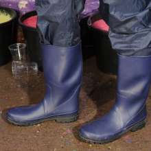 DungeonMasterOne: Rainwear Gunge and Cutting Fun, with Friday and Felicity!
