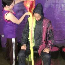 DungeonMasterOne: Rainwear Gunge and Cutting Fun, with Friday and Felicity!