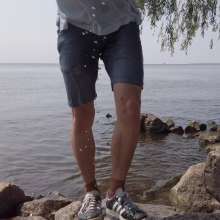 Wet Live Team: Ruslan Bathed in Wet Polo Enlightened a Strong Body