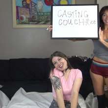 Jayce: The Casting Couch Feat. Alice!  Real Pies+Naughty Surprise!