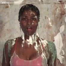 Anglefan: Gena gets the gross chunky green slime!