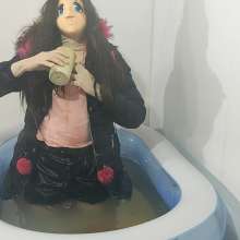 Wetlook Doll: Wet School Clothes