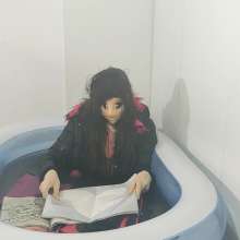 Wetlook Doll: Wet School Clothes