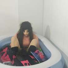 Wetlook Doll: Wet School Clothes
