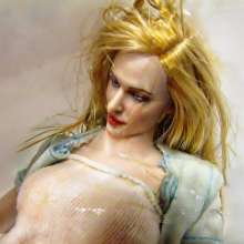 Bobographer2: 12 inch figurine in oily slime