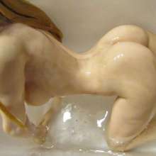 Bobographer2: 12 inch figurine in oily slime