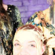 DungeonMasterOne: Three-girl custard frenzy: Scarlet, Morgana, and Chastity!